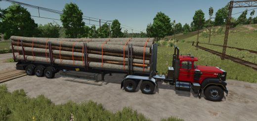 Fliegl Timber Runner Autoload Wood v1.0