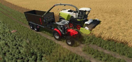 Forage Harvesters With Pipe Control v1.0