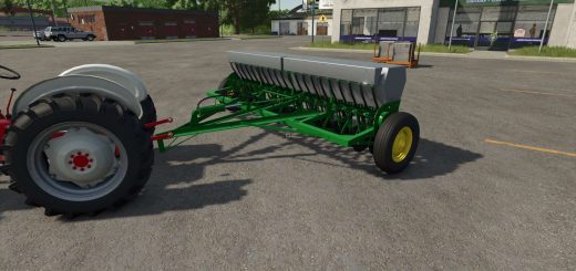 JJohn Deere B 12ft Grain Drill v1.0