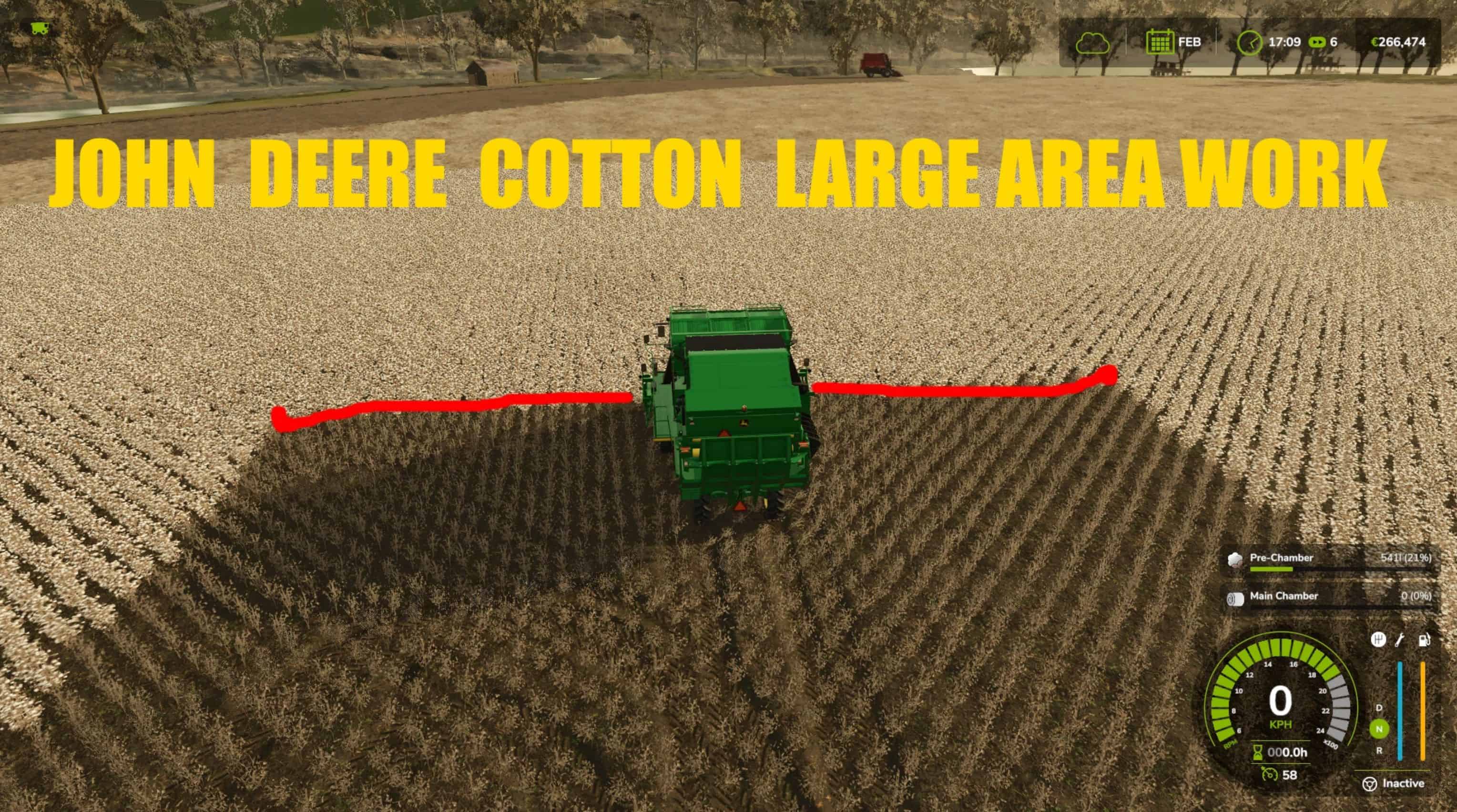 JOHN DEERE COTTON LARGE AREA WORK v1.0