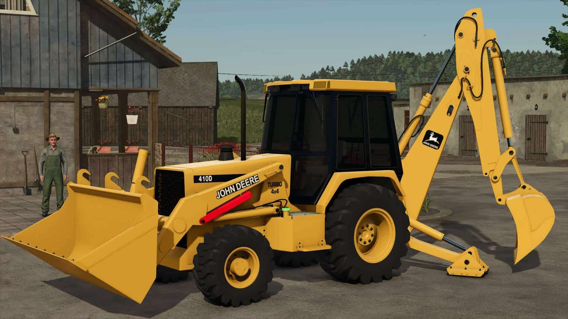 John Deere 410D Loader v1.0