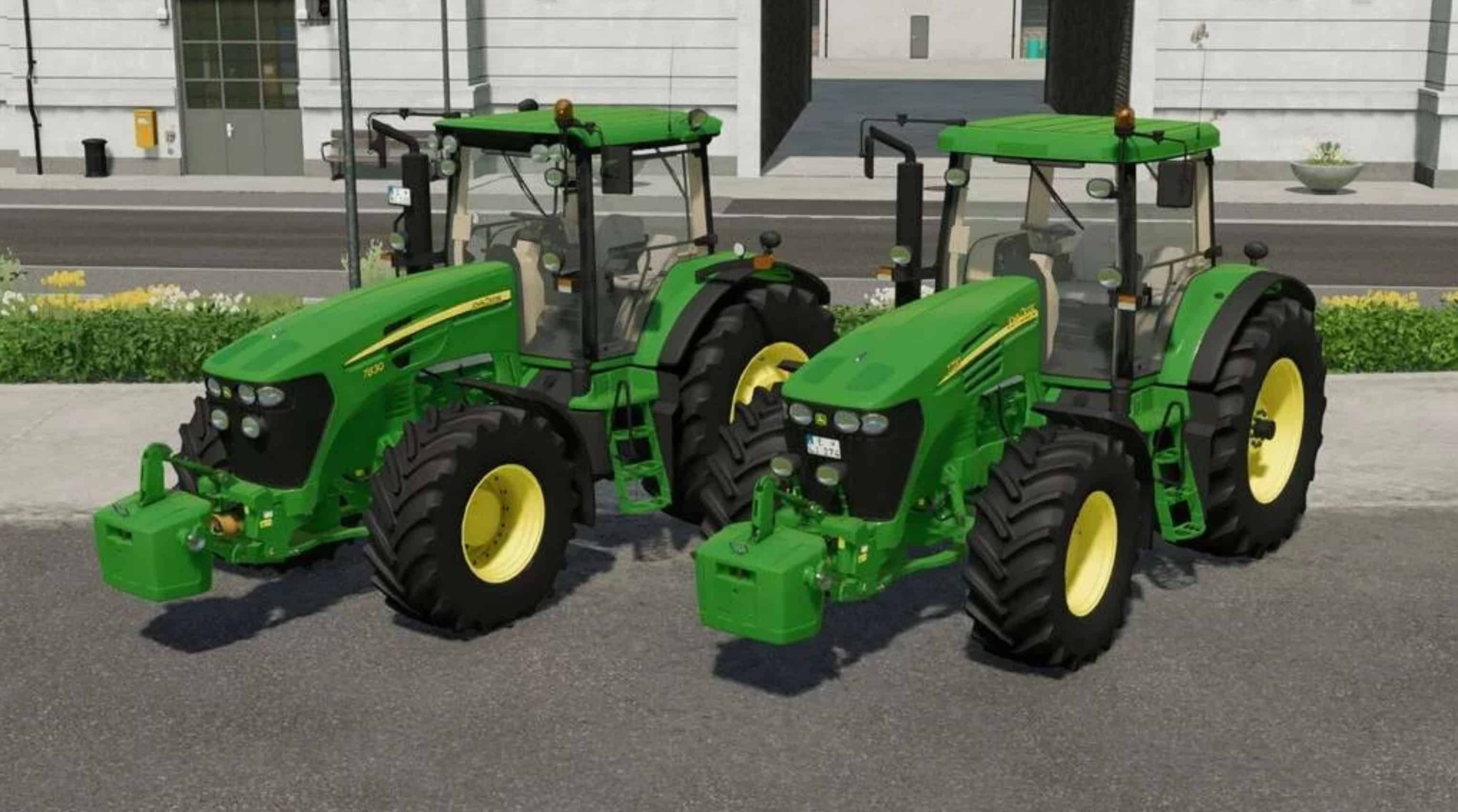 John Deere 7020 Series Edit (hard suspension) v1.0