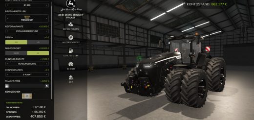 John Deere 8R Night Pack v1.0