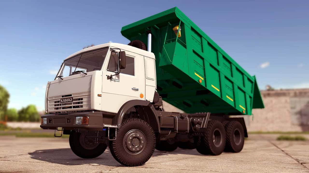 Kamaz 65111 BULDOZER 221 v1.0