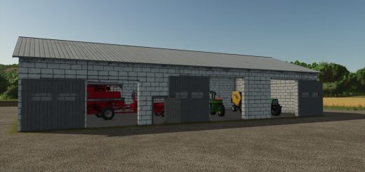 Large Shed For Machines v1.0