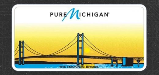 Michigan License Plate v1.0