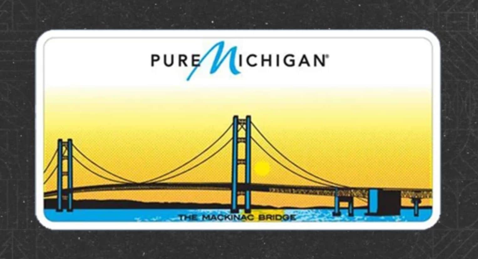 Michigan License Plate v1.0