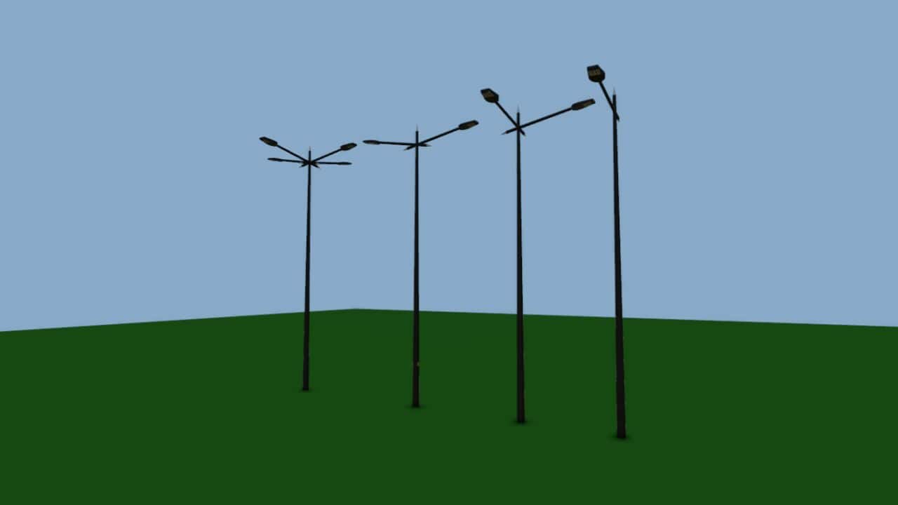 Modern Floor Lamp Pack (Prefab) v1.0