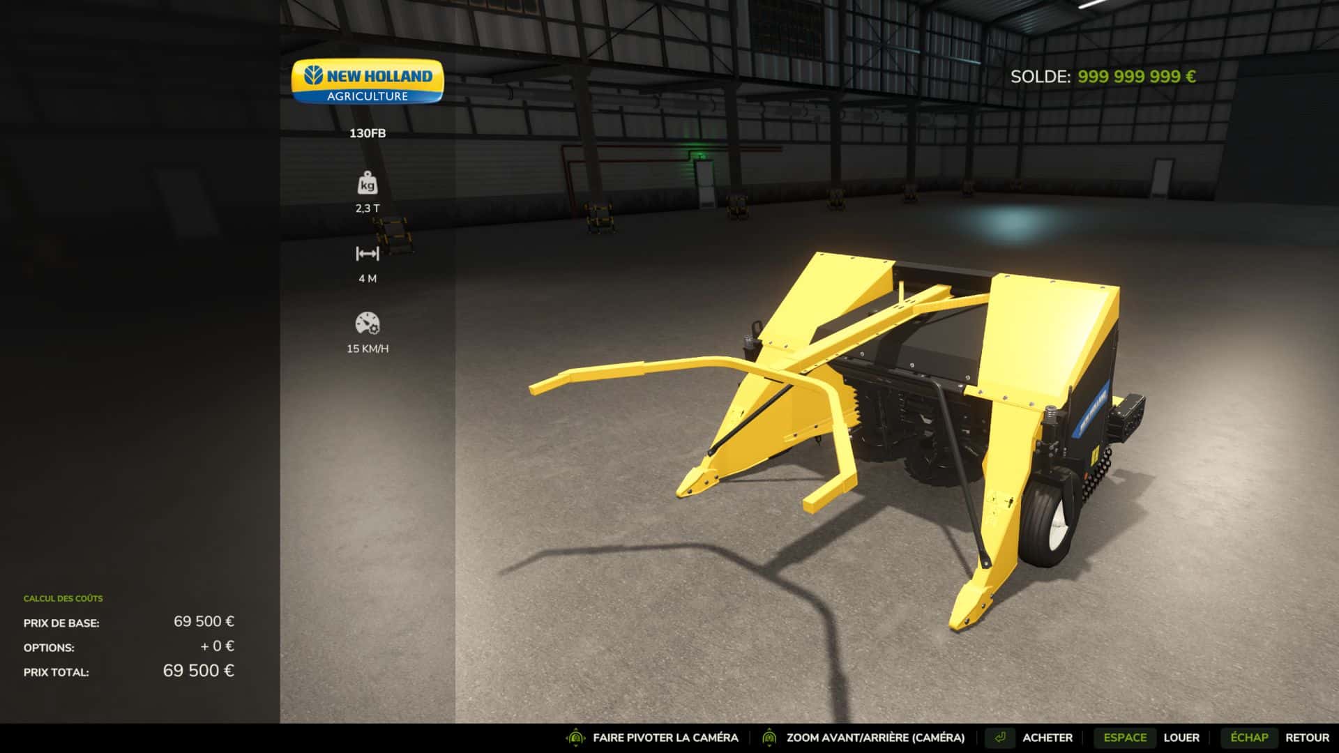 New Holland 130FB Edit v1.0