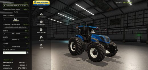 New Holland T7 BR 225 V1.0