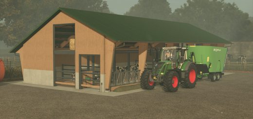 Open Front Cowshed v1.0