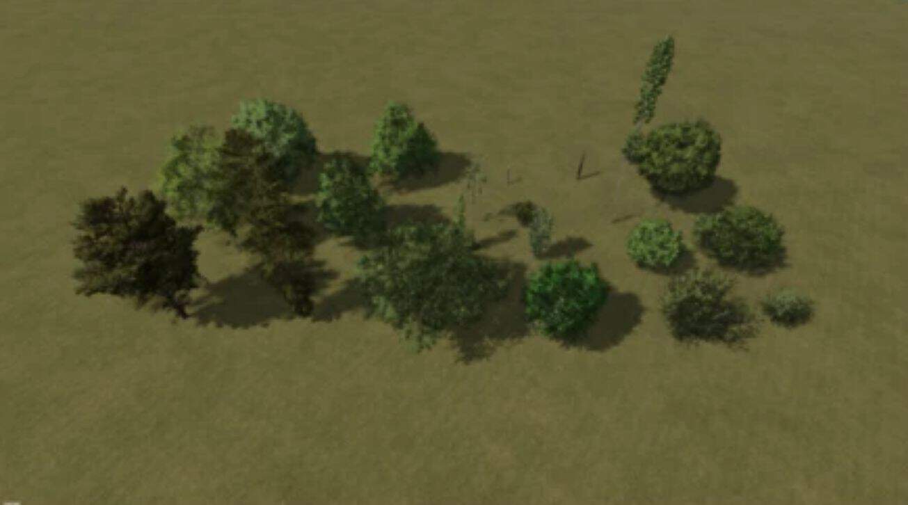 Pack trees prefab v1.0