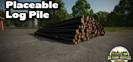 Placeable Log Stack v1.0