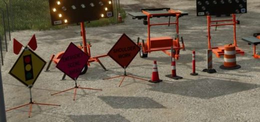 Portable Construction Signs v1.0