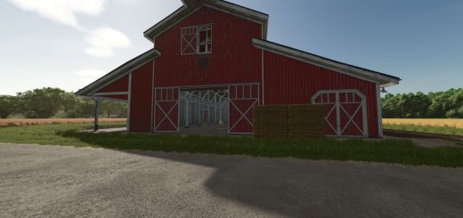 Red Garage (Bale Storage) v1.0