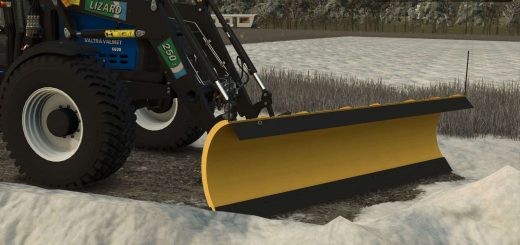 Snow Plow for Front Loader v1.0