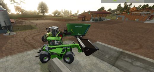 Telehandler bucket 10 000L v1.0