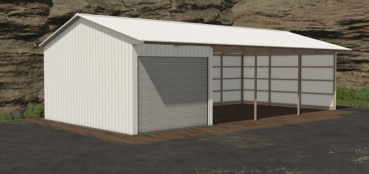 Three Side Shed with closed garage v1.0.0.0