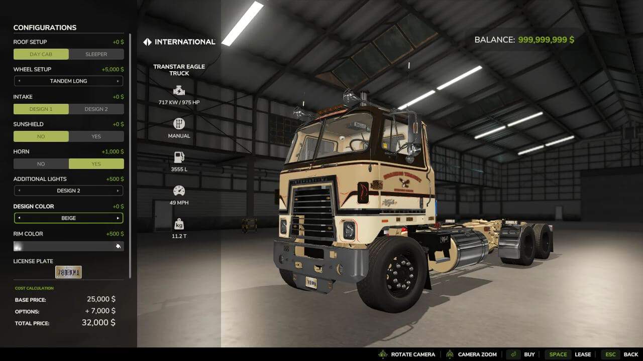 Transtar Eagle Truck v1.0