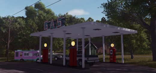 Vintage Gas Station V1.0