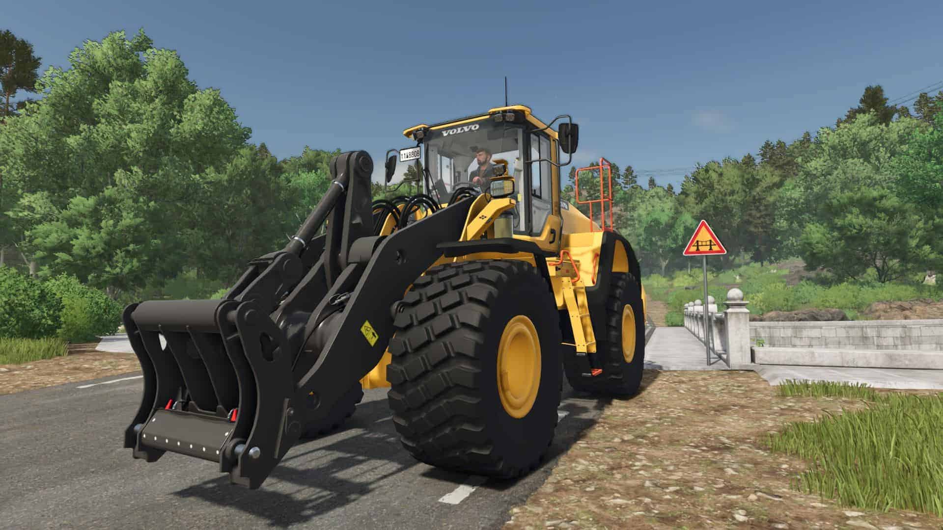 Volvo L180H without reverse warning v1.0