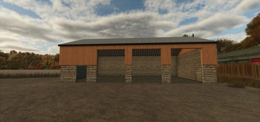 Wooden Cladded Machine Shed v1.0