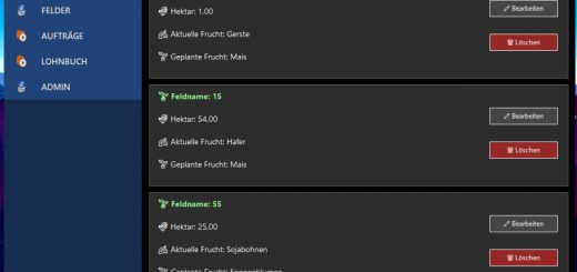 Farming Manager 25 v1.0