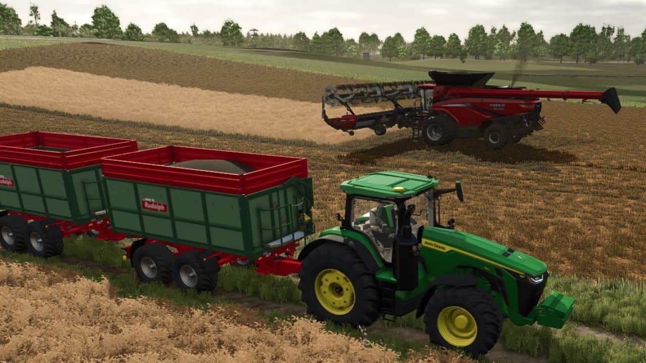 John Deere 8R Chiptuned (audio overhaul with turbosound) v1.0