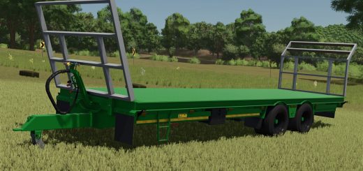 Broughan 28 Foot Low Bed Flat Trailer v1.0