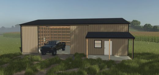 40×60 Shed With Porch V1.0