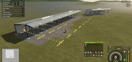 AutoDrive parking Sheds v1.0