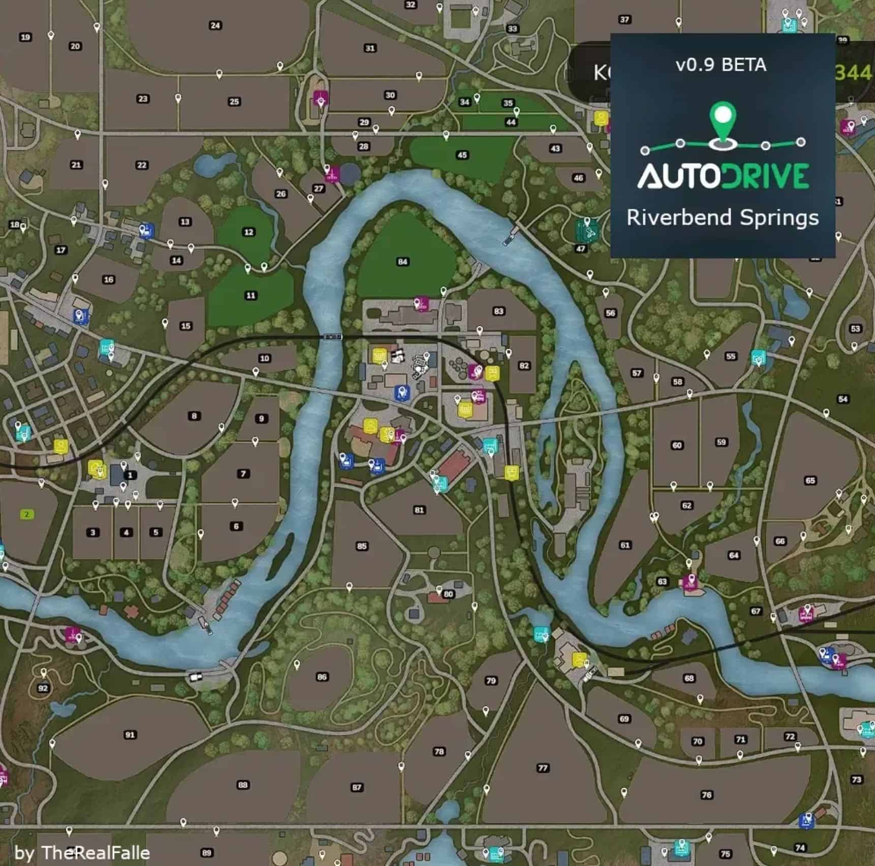 Autodrive Course Riverbend Springs by TheRealFalle V2.0