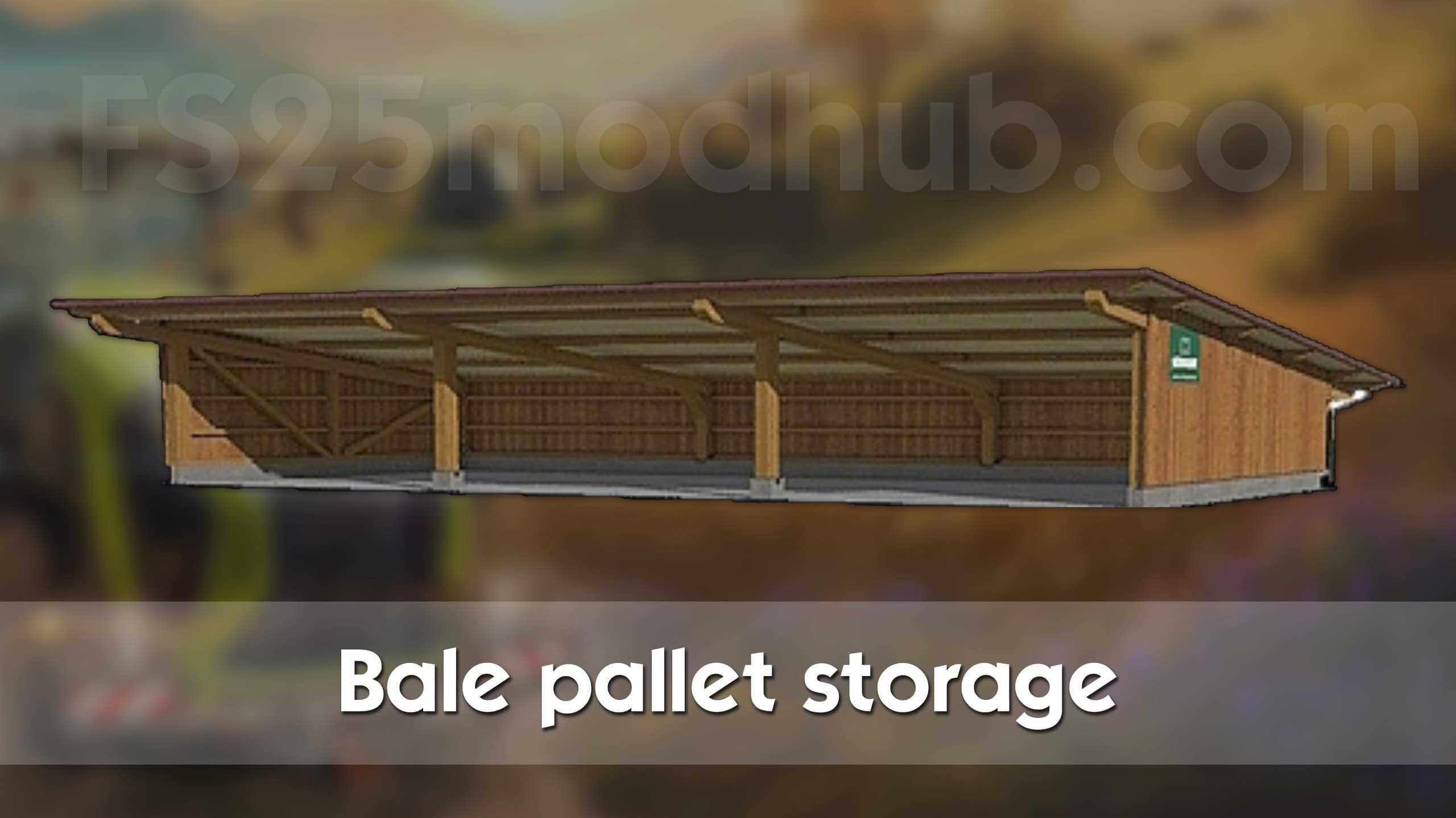 Bale pallet storage V1.0.3.0