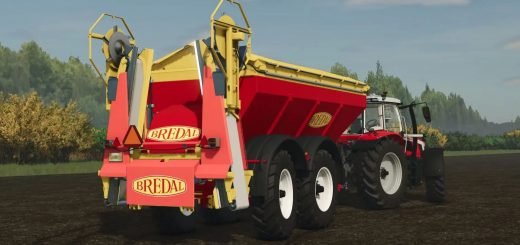 Bredal K165 fertilizer and lime spreader v1.1.0.1