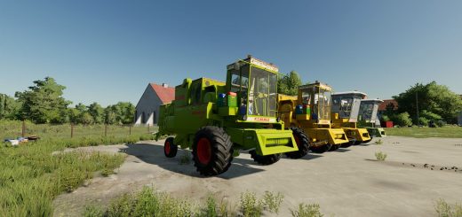 CLAAS Combine Harvester Pack v1.0