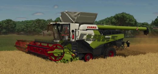 CLAAS Lexion (with mowers and trailer) v1.0.1.1