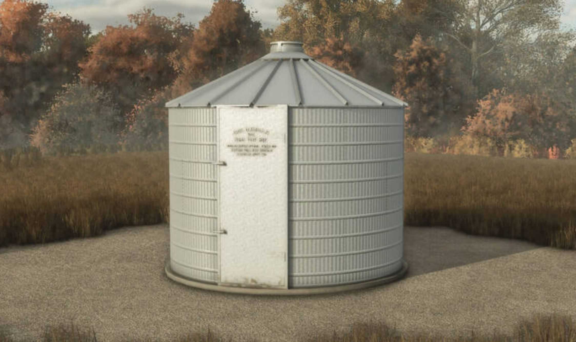 Columbian 541 Redtop Grain Bin V1.0