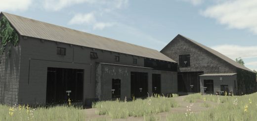 Cow Barn With Garages V1.0