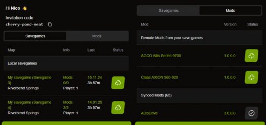 Farm Station 25 – Savegame and Mod syncer BETA 3 v1.0