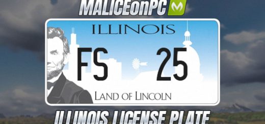 Illinois License Plate V1.0