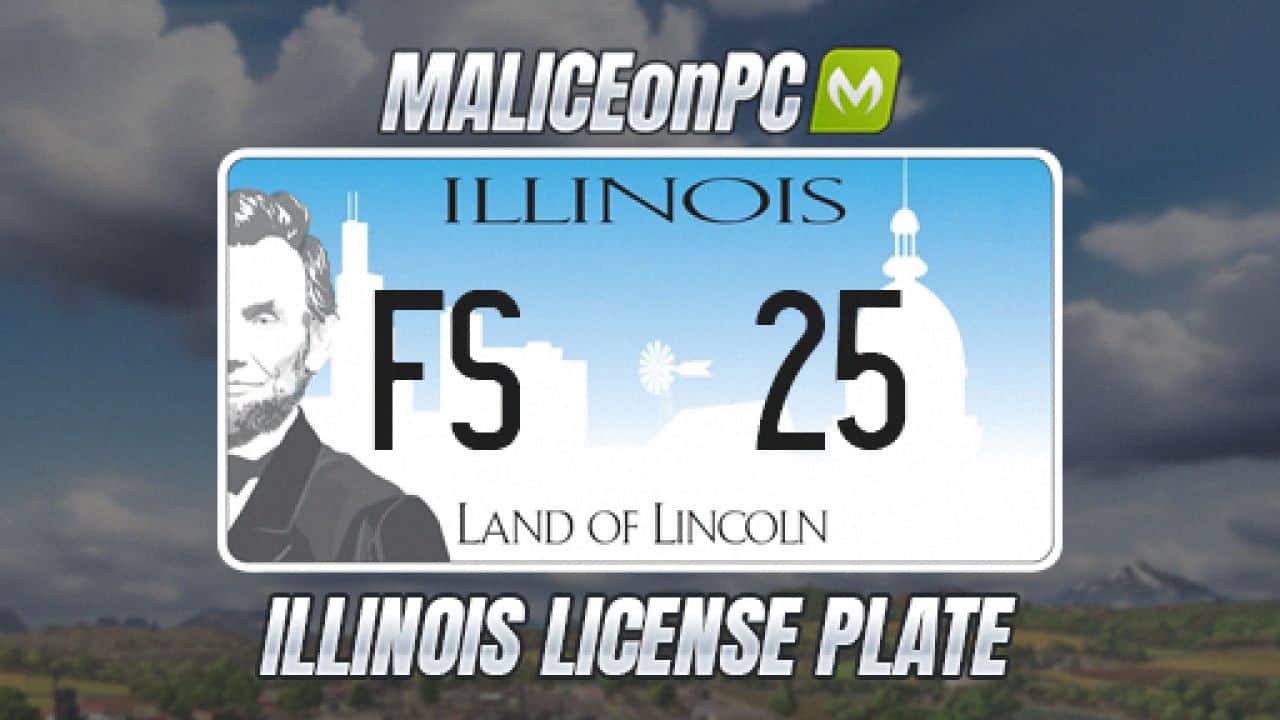 Illinois License Plate V1.0