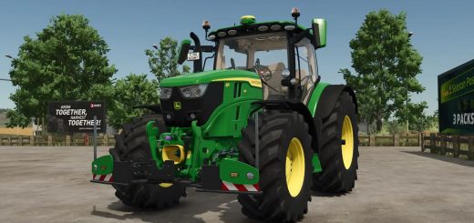 JOHN DEERE 6R Agribumper V1.0.0.2