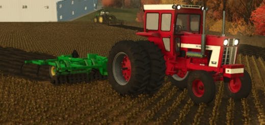 John Deere 712 mulcher plow V1.0