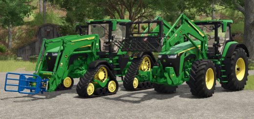 John Deere 8R/RX with Front loader V1.0