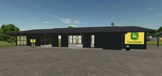 John Deere Hangar with Workshop V1.0