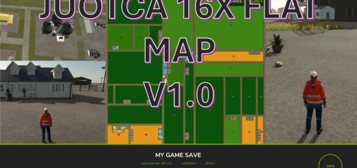 Juotca Flat Map 16X v1.0