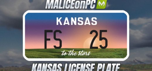 Kansas License Plate V1.0