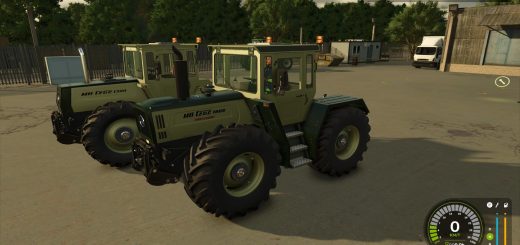 MB Trac 1800 Silbersteel V1.0