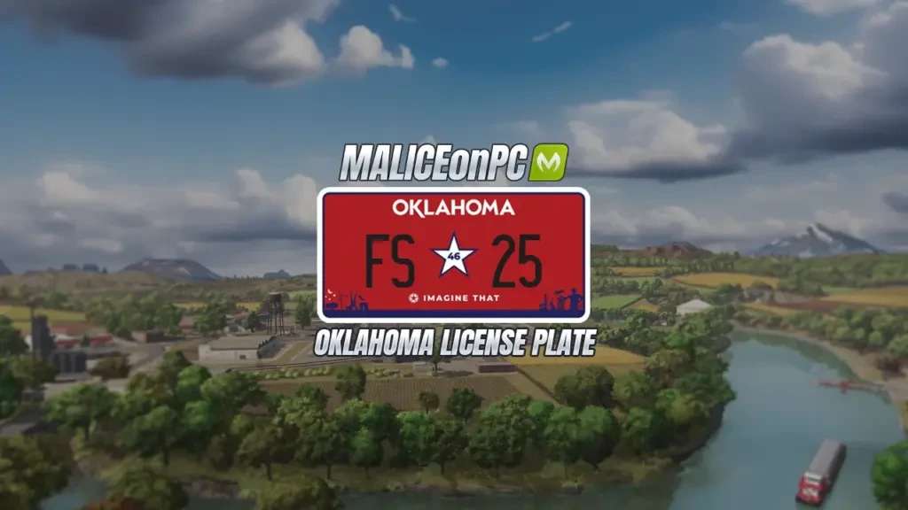 Oklahoma License Plate v1.0