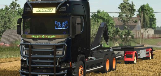 Scania R HKL & Hueffermann HKL Container Trailer v1.0